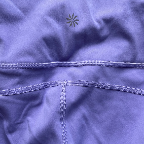 Athleta Ultimate Stash 7/8 tight Purple Leggings women’s small yoga pockets NWOT - Picture 9 of 9